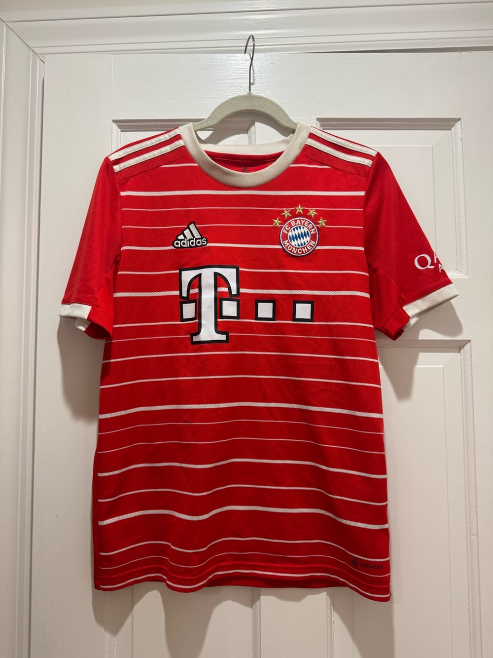 Sadio Mane Adidas Kids' Bayern Munich Red Home Jersey